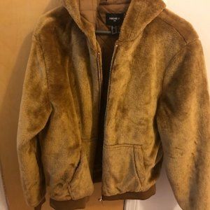 FOREVER 21 FAUX FUR JACKET